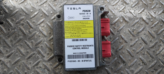 Tesla Model S Restraint control module